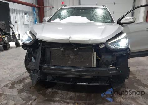 2018 Hyundai Santa Fe Sport 2.4L из США, поврежденный, VIN 5XYZUDLB5JG571608